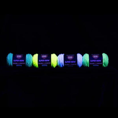 Super Glow Aurora Yellow Yarn - 3 Pack of 1.8oz/50g - 100% Polyester - #4 Worsted (Medium) - 50 Yards - Knitting/Crochet