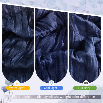 18 Pack Light Yellow Cheesecloth Table Runners, 17 x 108 Inches | Soft polyester gauze,natural wrinkled texture,reinforced edges,reusable,machine washable,weddings,baby showers