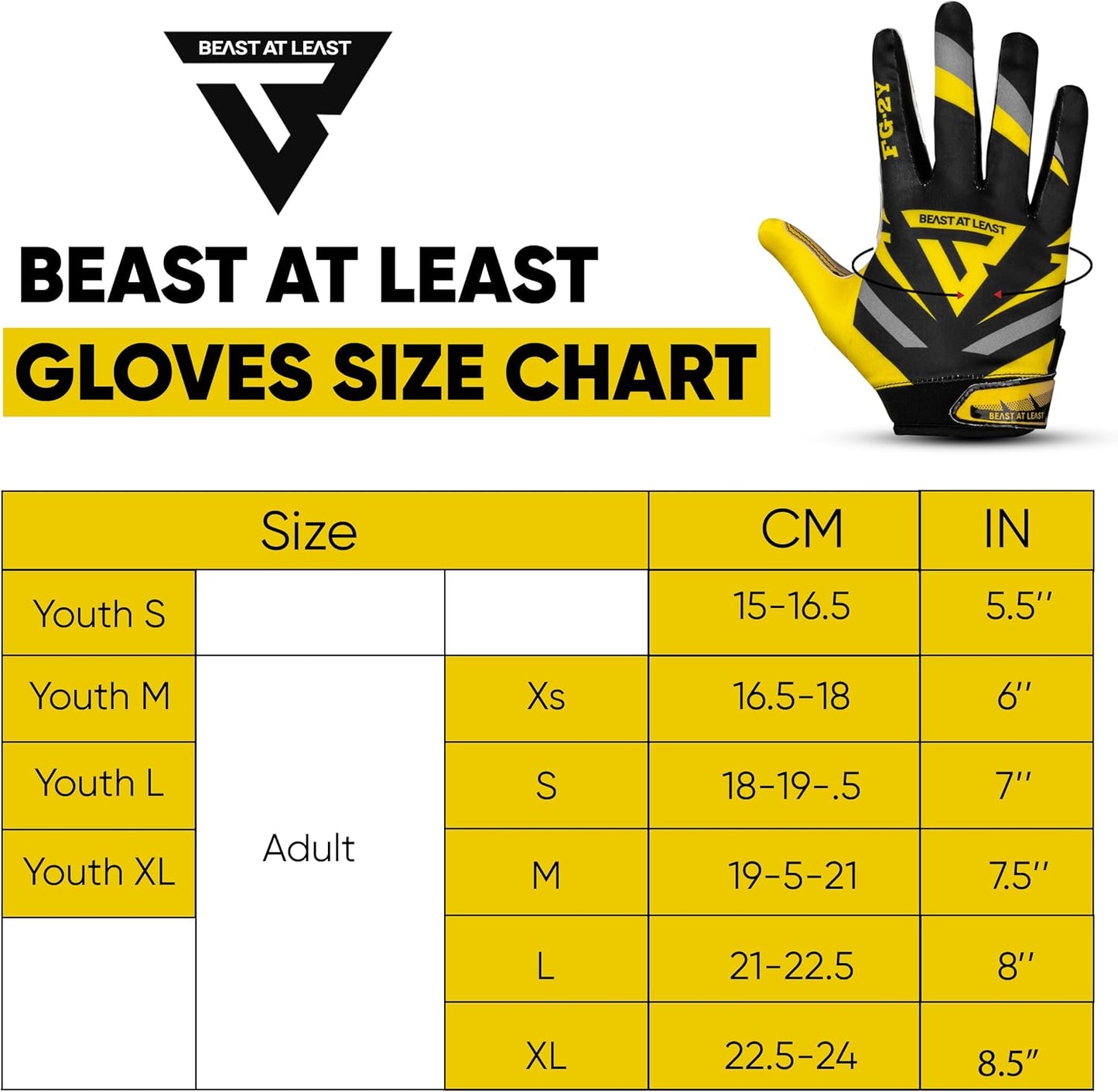Youth Football Gloves, Sticky Wide Receiver Gloves for Kids & Adults, Flag Football Gloves with Enhanced Silicone Grip for Men Women, Breathable Football Gloves