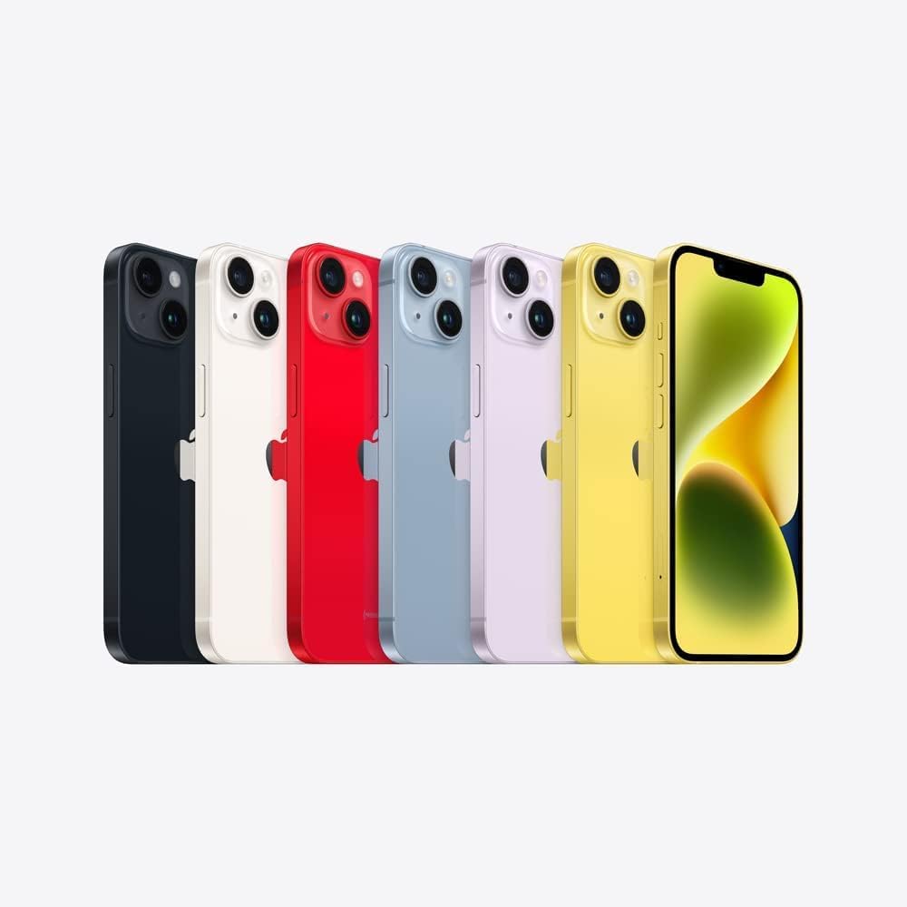 Apple iPhone 14 Plus, 128GB, Yellow - Locked to Verizon (Renewed)