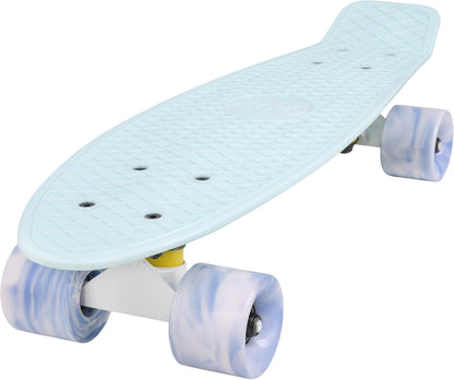 22" Complete Mini Cruiser Plastic Skateboard
