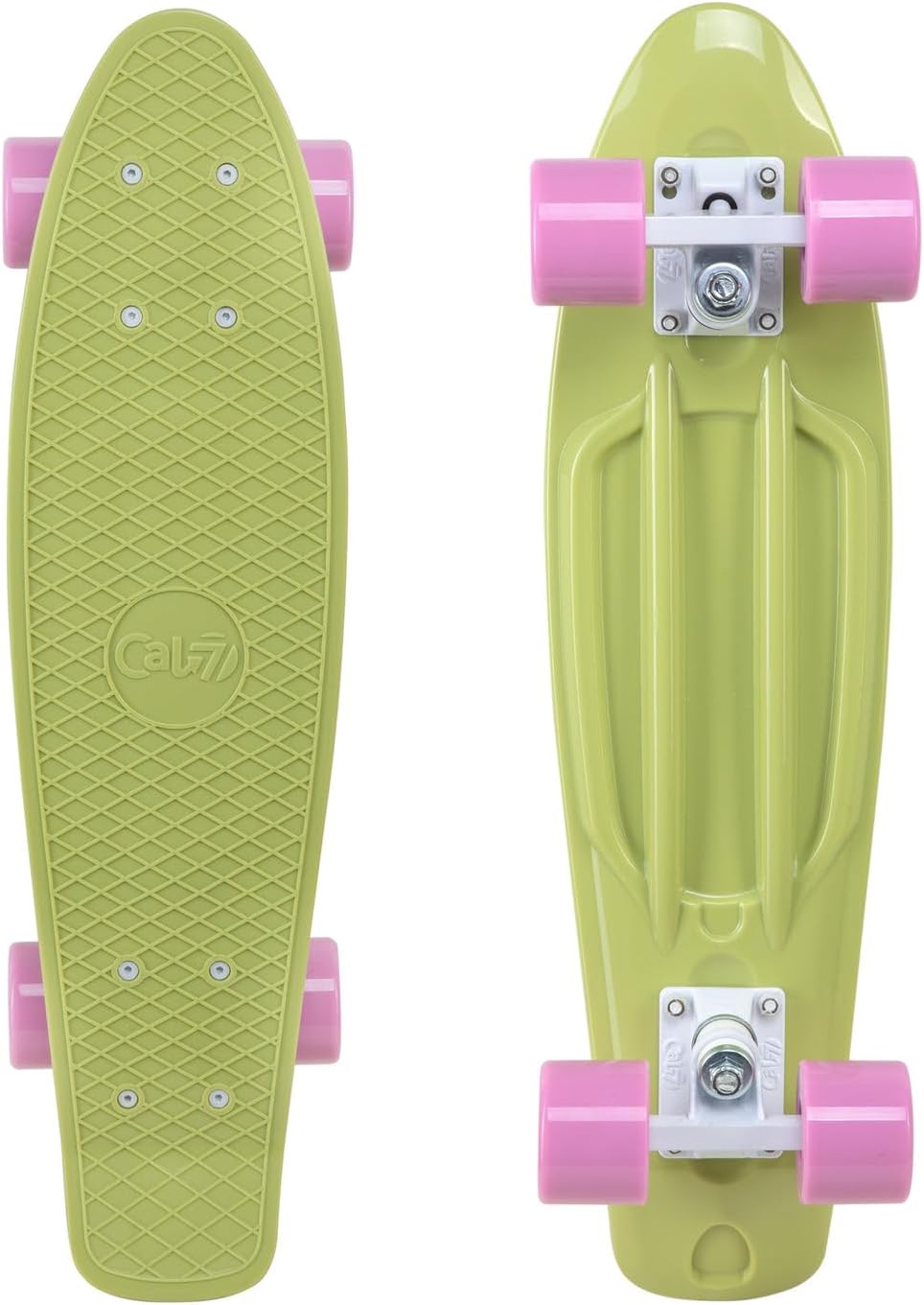22" Complete Mini Cruiser Plastic Skateboard