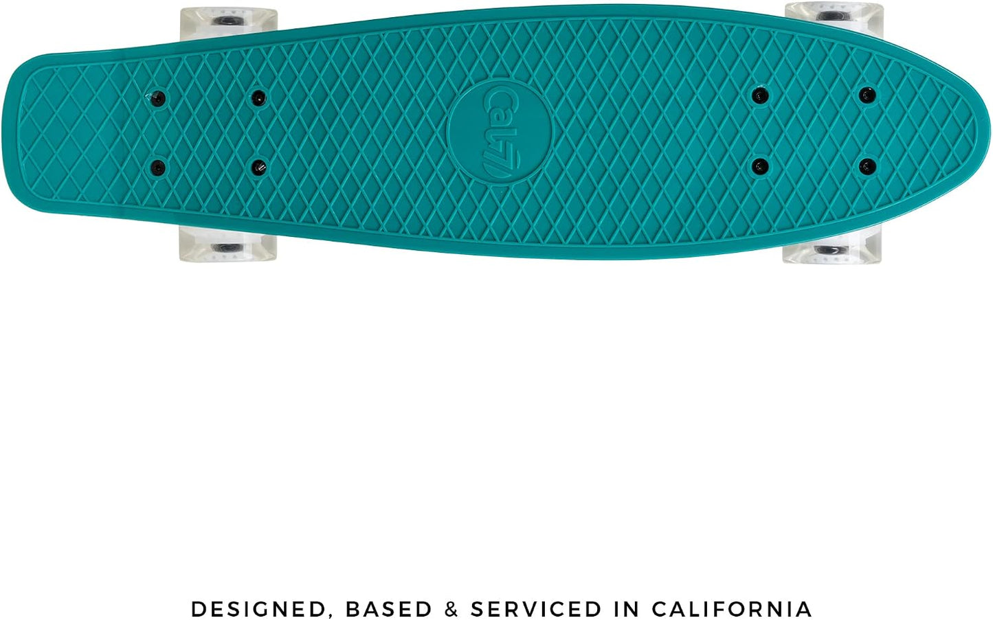 22" Complete Mini Cruiser Plastic Skateboard