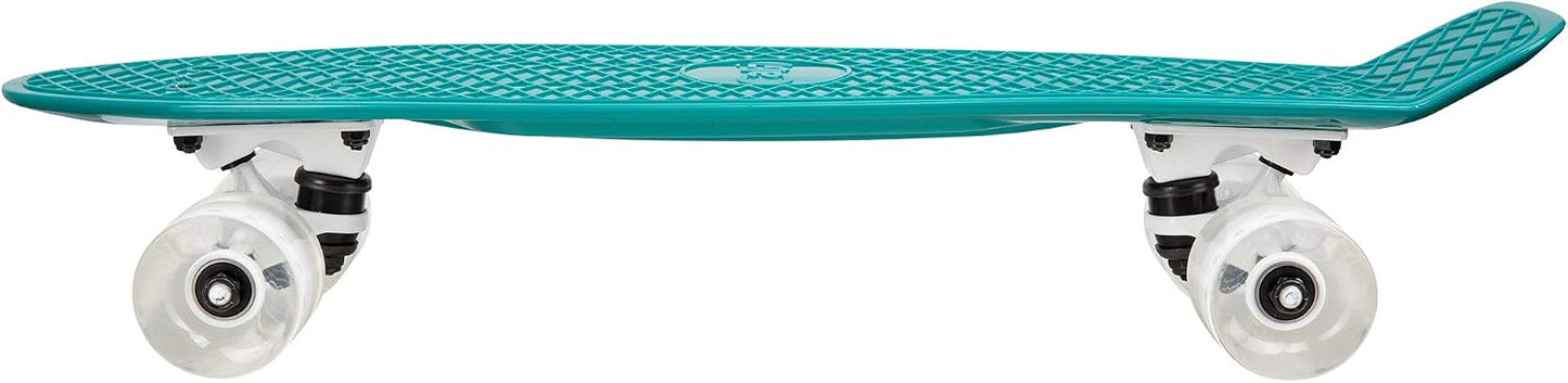 22" Complete Mini Cruiser Plastic Skateboard