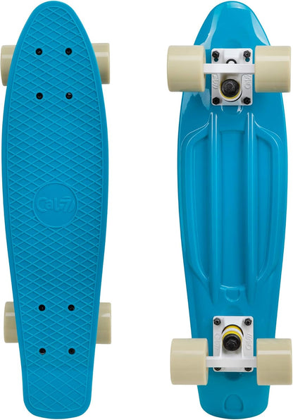 22" Complete Mini Cruiser Plastic Skateboard