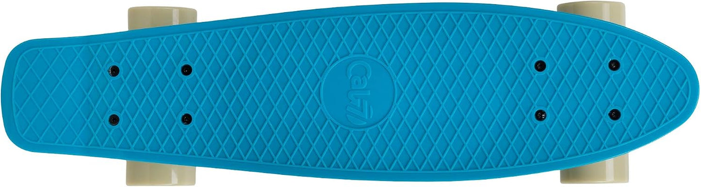22" Complete Mini Cruiser Plastic Skateboard