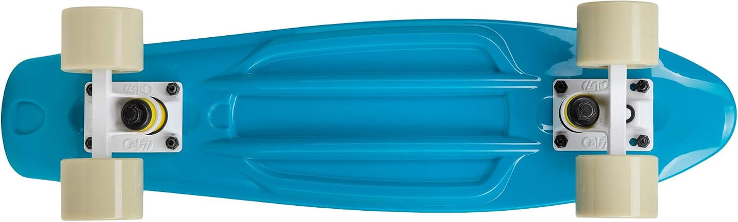 22" Complete Mini Cruiser Plastic Skateboard