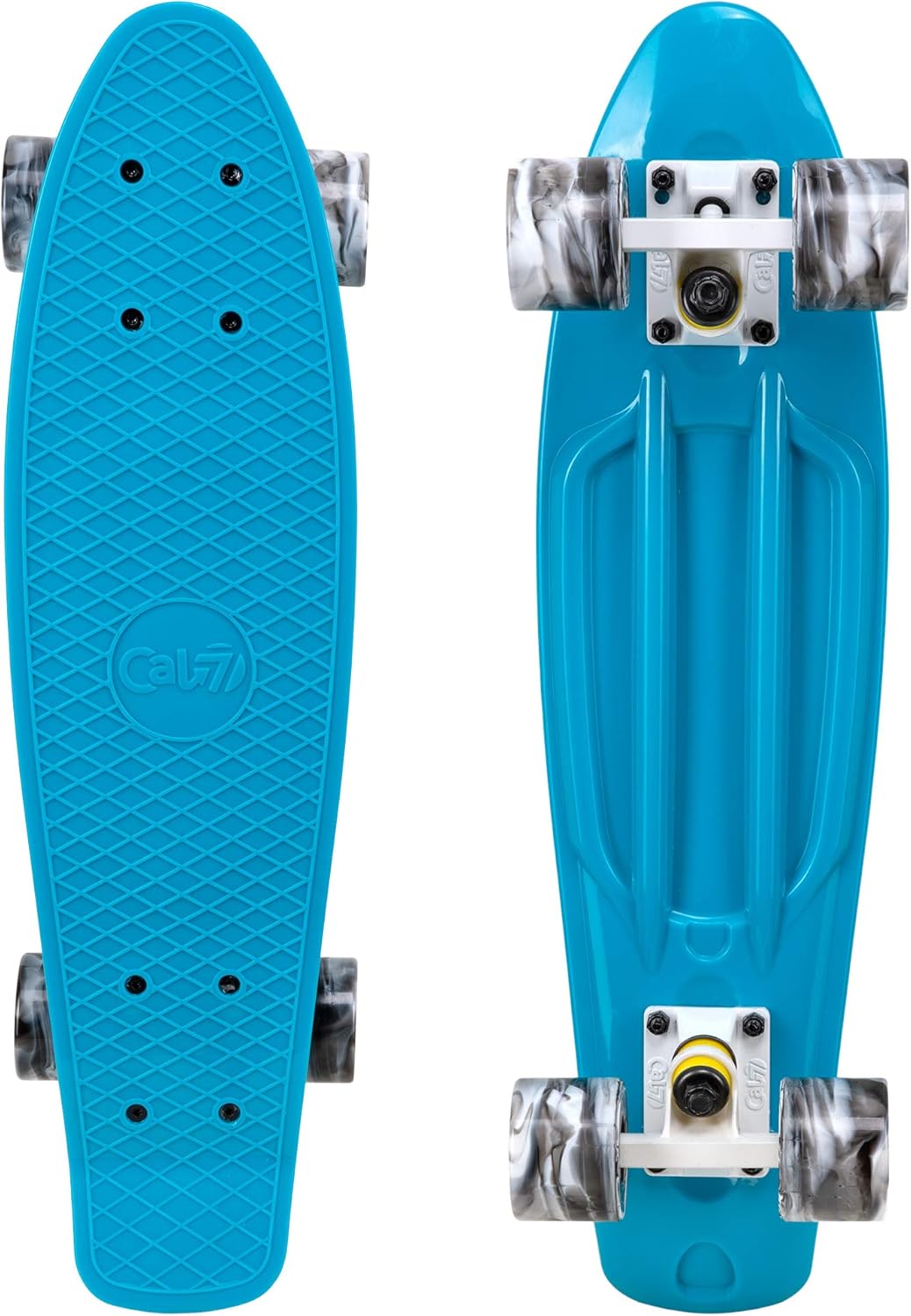 22" Complete Mini Cruiser Plastic Skateboard