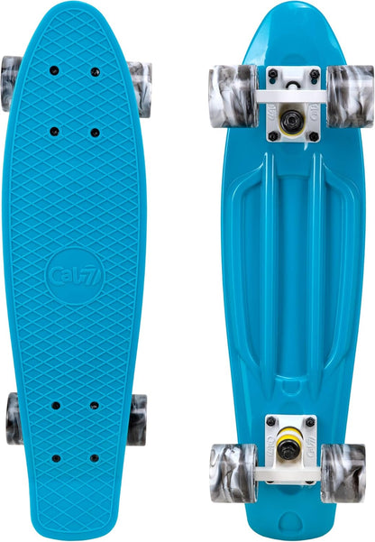 22" Complete Mini Cruiser Plastic Skateboard