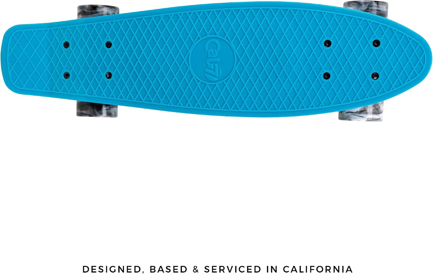 22" Complete Mini Cruiser Plastic Skateboard
