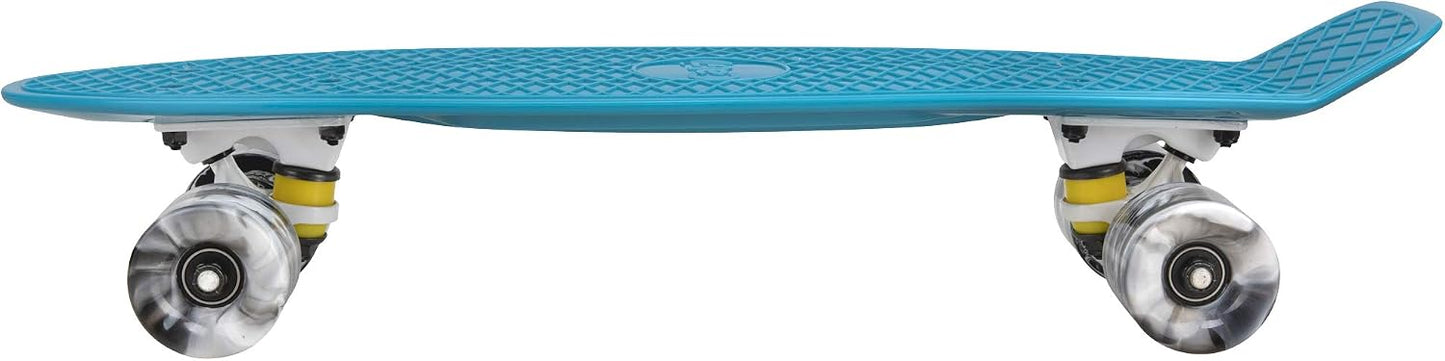 22" Complete Mini Cruiser Plastic Skateboard