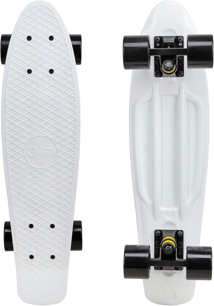 22" Complete Mini Cruiser Plastic Skateboard