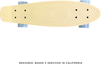 22" Complete Mini Cruiser Plastic Skateboard