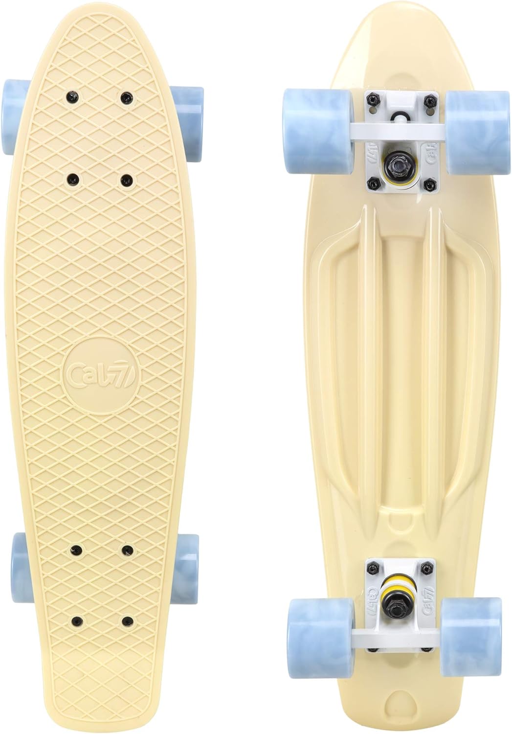 22" Complete Mini Cruiser Plastic Skateboard