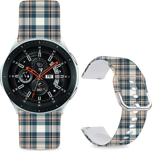 Cartoon Watch Bands Compatible with Samsung Galaxy Watch 46mm/ Galaxy Watch 3 45mm/Samsung Gear S3 Frontier/Classic Strap,Soft Silicone 22mm Replacement Wristband Sport Strap for Men Women.