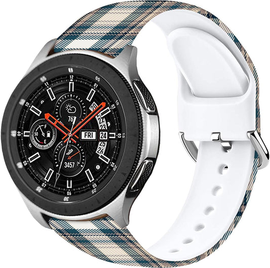Cartoon Watch Bands Compatible with Samsung Galaxy Watch 46mm/ Galaxy Watch 3 45mm/Samsung Gear S3 Frontier/Classic Strap,Soft Silicone 22mm Replacement Wristband Sport Strap for Men Women.