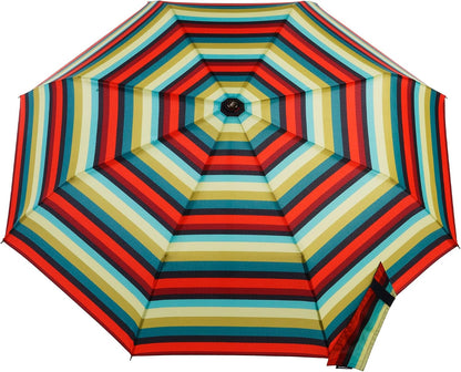 Titan Portable Travel Umbrella – Windproof, Waterproof, Strong, Compact Umbrella – Perfect for the Car, Backpack, and On-the-Go
