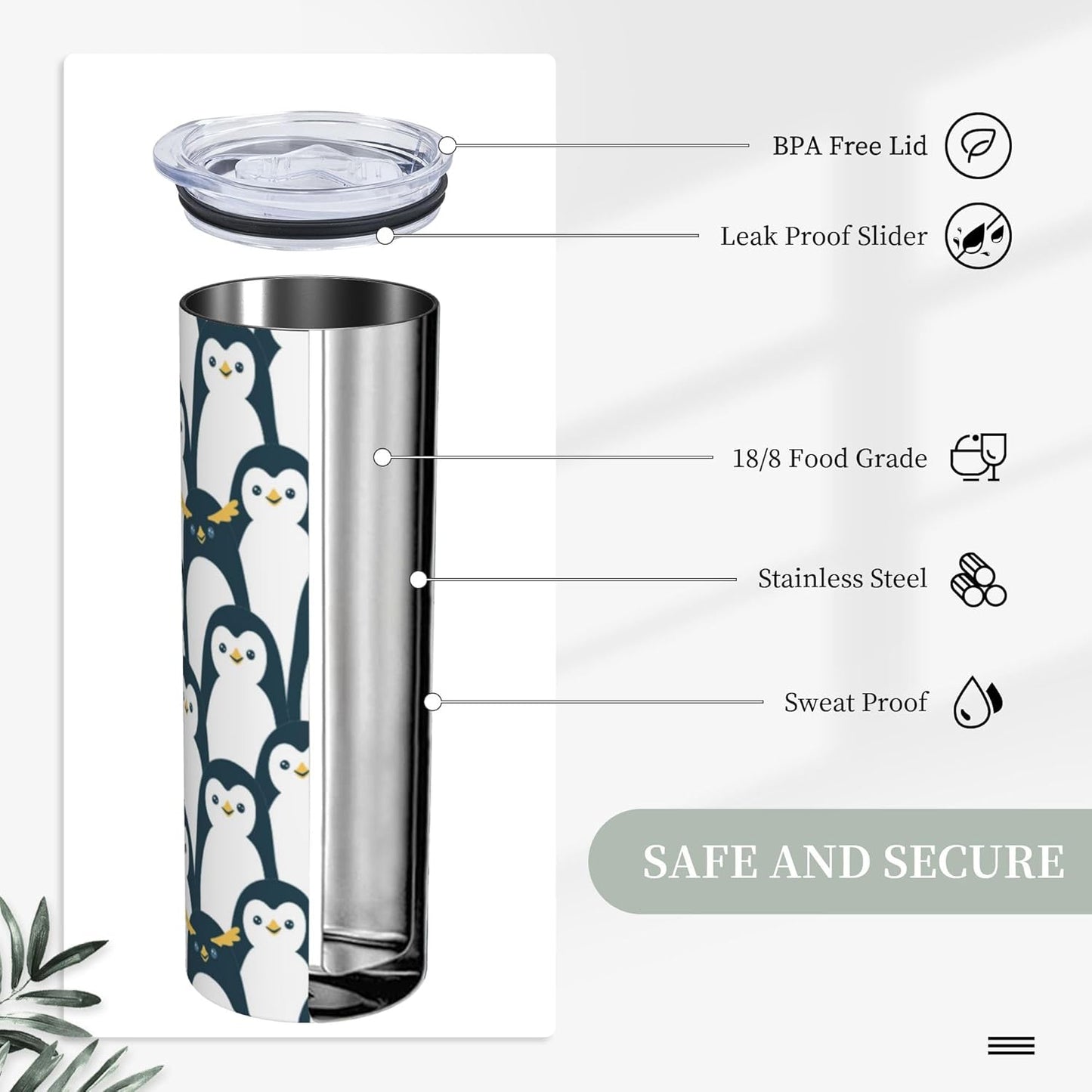 Lemon Tumbler Stainless Steel Vacuum Insulated Coffee Mugs Cup Travel Mug 20 OZ For Home Office Sport Party Gifts…