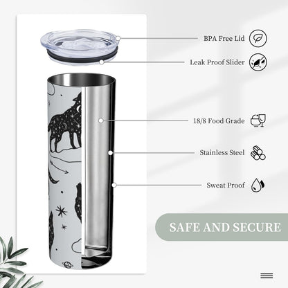 Lemon Tumbler Stainless Steel Vacuum Insulated Coffee Mugs Cup Travel Mug 20 OZ For Home Office Sport Party Gifts…