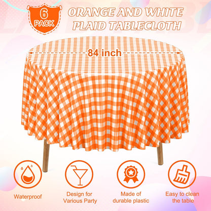 3 Pcs Yellow Gingham Tablecloth Decorations, Disposable Plastic Yellow Checkered Tablecloth Buffalo Plaid Table Cover for Baby Shower Bridal Wedding Birthday Party Supplies,54 x 108 Inch