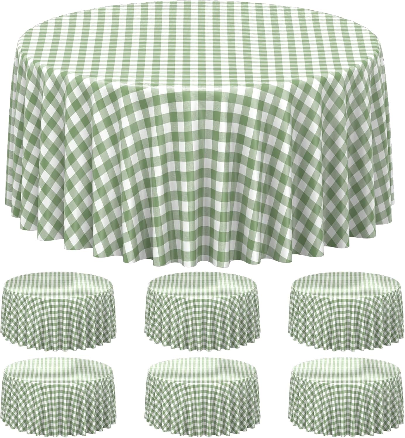 3 Pcs Yellow Gingham Tablecloth Decorations, Disposable Plastic Yellow Checkered Tablecloth Buffalo Plaid Table Cover for Baby Shower Bridal Wedding Birthday Party Supplies,54 x 108 Inch