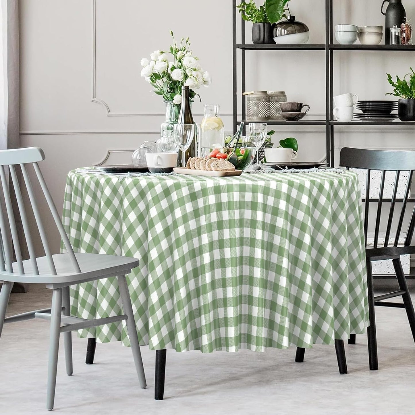 3 Pcs Yellow Gingham Tablecloth Decorations, Disposable Plastic Yellow Checkered Tablecloth Buffalo Plaid Table Cover for Baby Shower Bridal Wedding Birthday Party Supplies,54 x 108 Inch