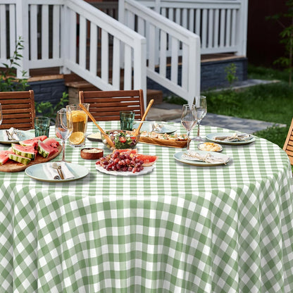 3 Pcs Yellow Gingham Tablecloth Decorations, Disposable Plastic Yellow Checkered Tablecloth Buffalo Plaid Table Cover for Baby Shower Bridal Wedding Birthday Party Supplies,54 x 108 Inch