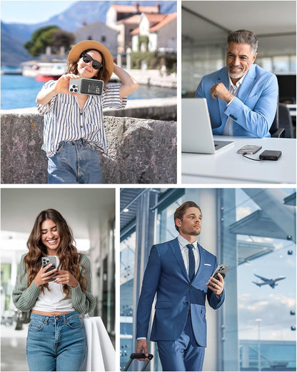 for Magsafe Battery Pack 12000mAh Magnetic Portable Charger Power Bank | PD 22.5W Fast Charging, USB C in&Out Wireless Battery Pack Phone Charger for iPhone 16/15/14/13/12 All Series