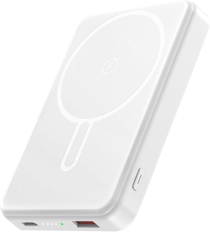 for Magsafe Battery Pack 12000mAh Magnetic Portable Charger Power Bank | PD 22.5W Fast Charging, USB C in&Out Wireless Battery Pack Phone Charger for iPhone 16/15/14/13/12 All Series