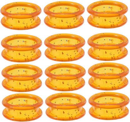 12pcs Soft Silicone Finger Scissors for Dog Grooming Ergonomic for Pet Grooming Shears Improved Control Comfort Tasks
