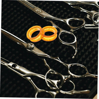 12pcs Soft Silicone Finger Scissors for Dog Grooming Ergonomic for Pet Grooming Shears Improved Control Comfort Tasks