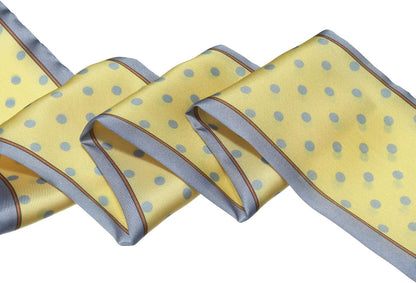 50s Ribbon Skinny Scarf Lovely Polka Dots Pattern for Bags Hair Band Neck Wraps