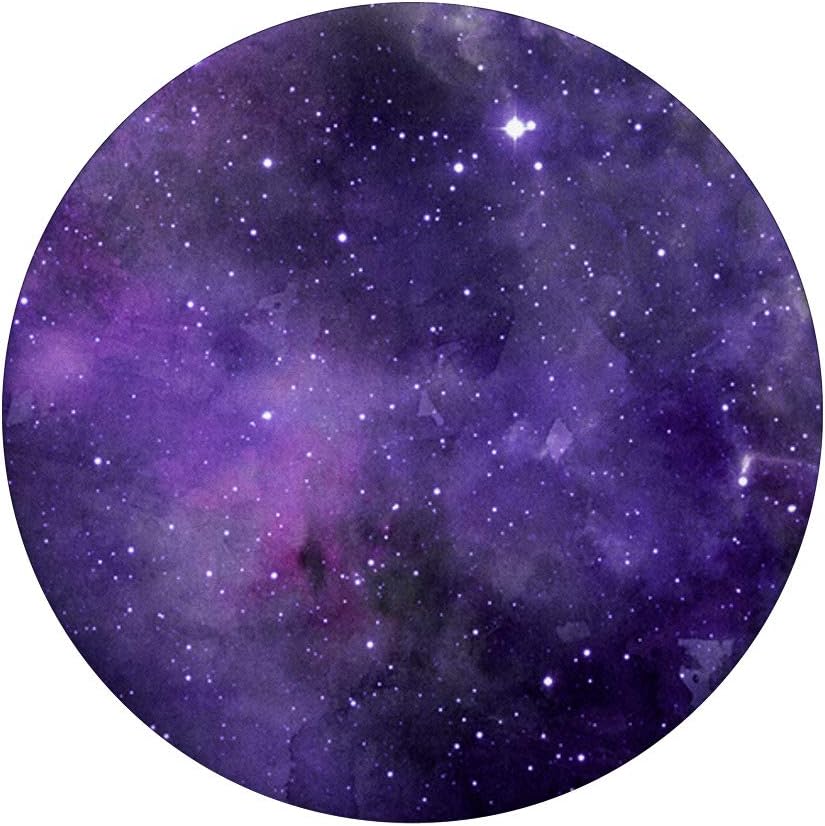 Outer Space Purple Nebula Night Sky Stars Solar System Zx PopSockets PopGrip: Swappable Grip for Phones & Tablets