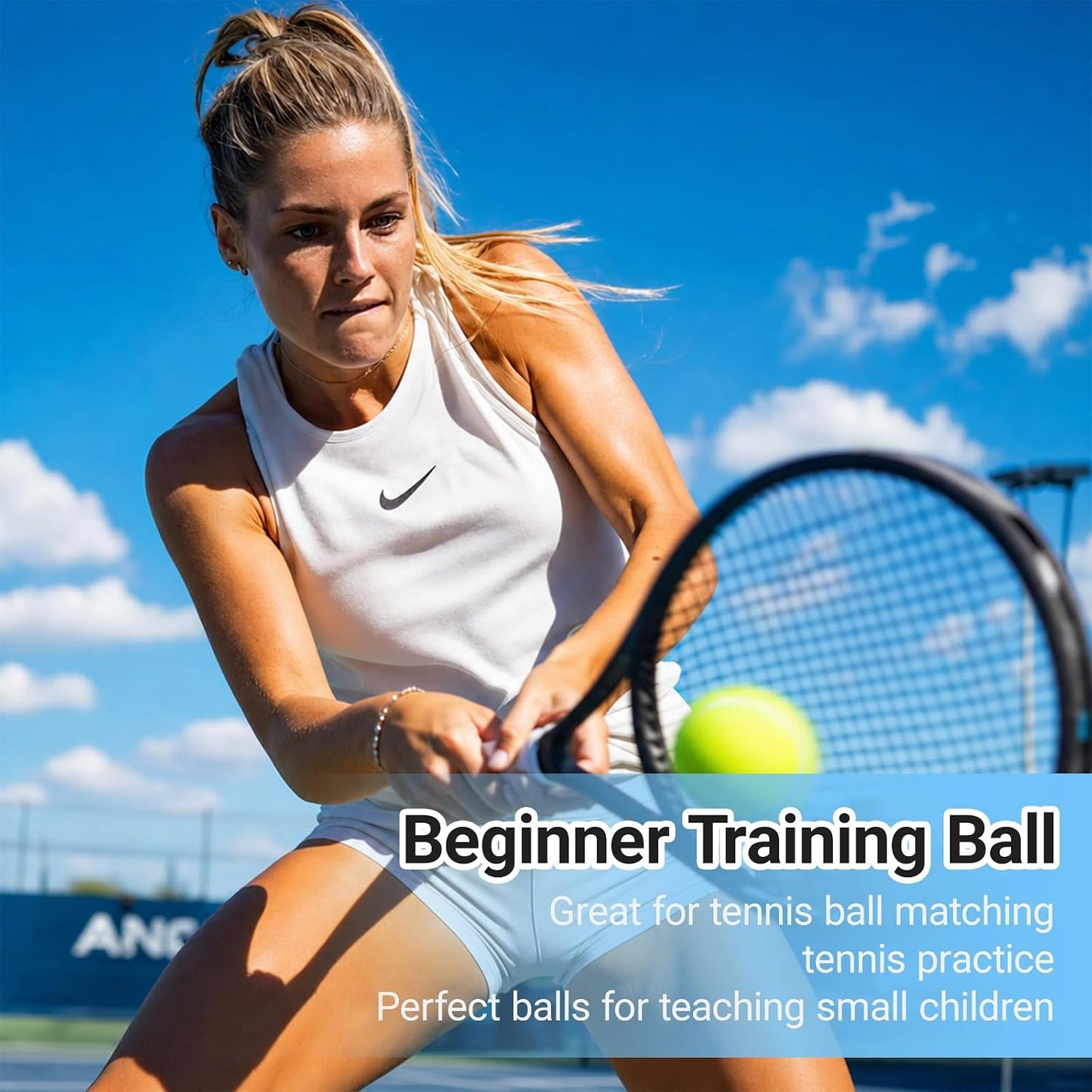 Tennis Balls 6 Pack Training Tennis Balls,High Elasticity Practice Tennis for Beginner, Exercise Playing Balls for Pet Dog