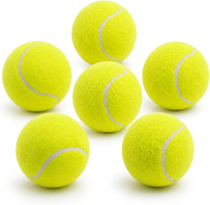 Tennis Balls 6 Pack Training Tennis Balls,High Elasticity Practice Tennis for Beginner, Exercise Playing Balls for Pet Dog