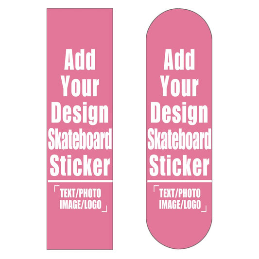 Custom Skateboard Grip Tape Sheet for Rollerboard, Personalized Waterproof Scooter Stickers, Longboard Griptape Add Your Picture 9x33 Inch, Yellow