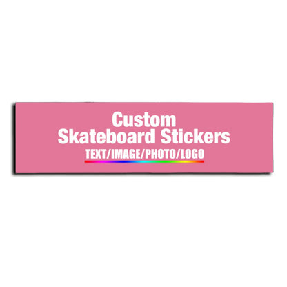 Custom Skateboard Grip Tape Sheet for Rollerboard, Personalized Waterproof Scooter Stickers, Longboard Griptape Add Your Picture 9x33 Inch, Yellow