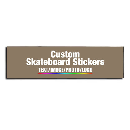 Custom Skateboard Grip Tape Sheet for Rollerboard, Personalized Waterproof Scooter Stickers, Longboard Griptape Add Your Picture 9x33 Inch, Yellow