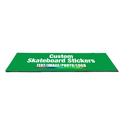 Custom Skateboard Grip Tape Sheet for Rollerboard, Personalized Waterproof Scooter Stickers, Longboard Griptape Add Your Picture 9x33 Inch, Yellow