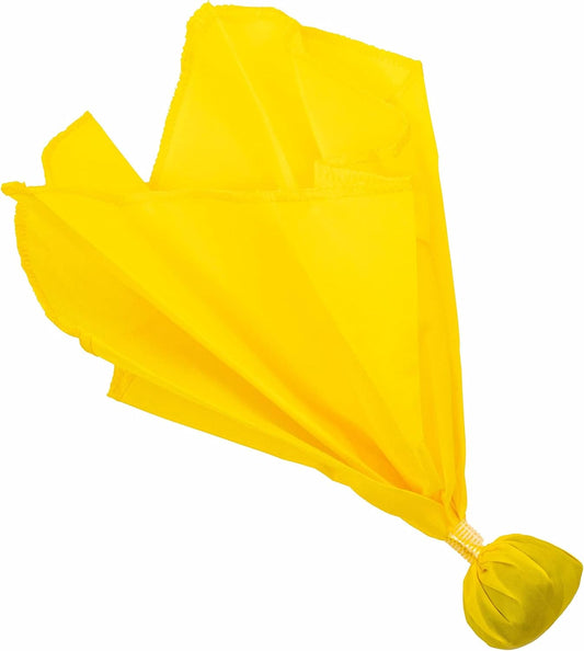 Professional Football Yellow Penalty Flag – Official Referee Flag for Football, Lacrosse, & Flag Football - Pro, College & Middle/High School, Amateur Sports & Prop for Ref Costumes & Theme Parties
