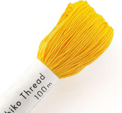 Sashiko Large Skein 111yds Thread, Yellow