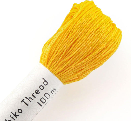 Sashiko Large Skein 111yds Thread, Yellow