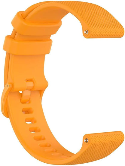 16mm-20mm silicone Replacement watch band with Quick Release for Smart watch and id Bracelets (Just band)