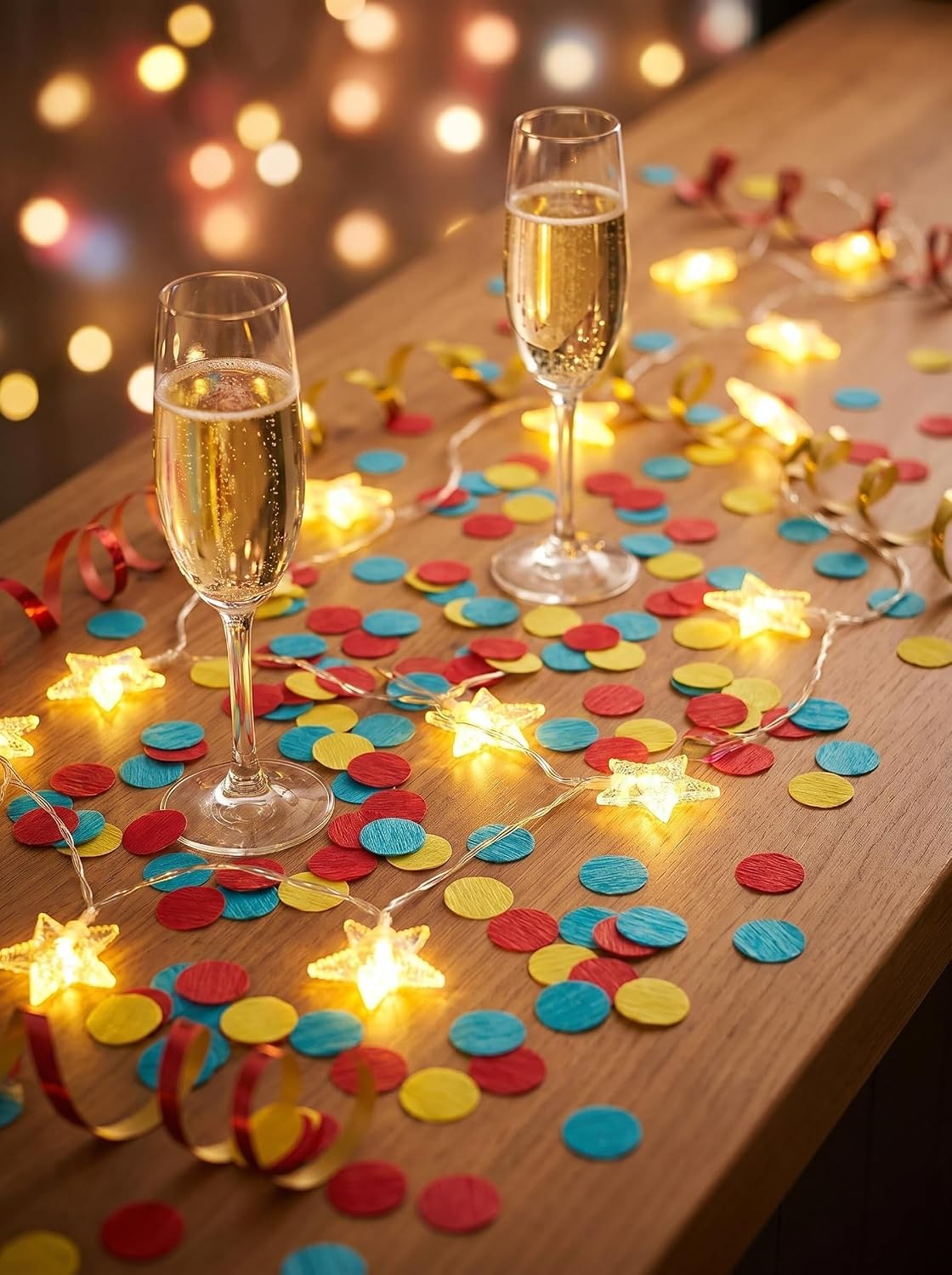 1 Inch Yellow Ivory Party Scatter Table Decoration for Baby Shower Ombre Yellow Birthday Baby Shower Bee Sunflower Lemon Party Supplies Crepe Paper Confetti1000 Pcs
