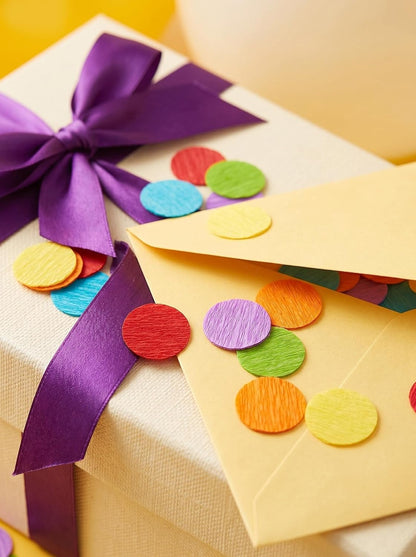 1 Inch Yellow Ivory Party Scatter Table Decoration for Baby Shower Ombre Yellow Birthday Baby Shower Bee Sunflower Lemon Party Supplies Crepe Paper Confetti1000 Pcs