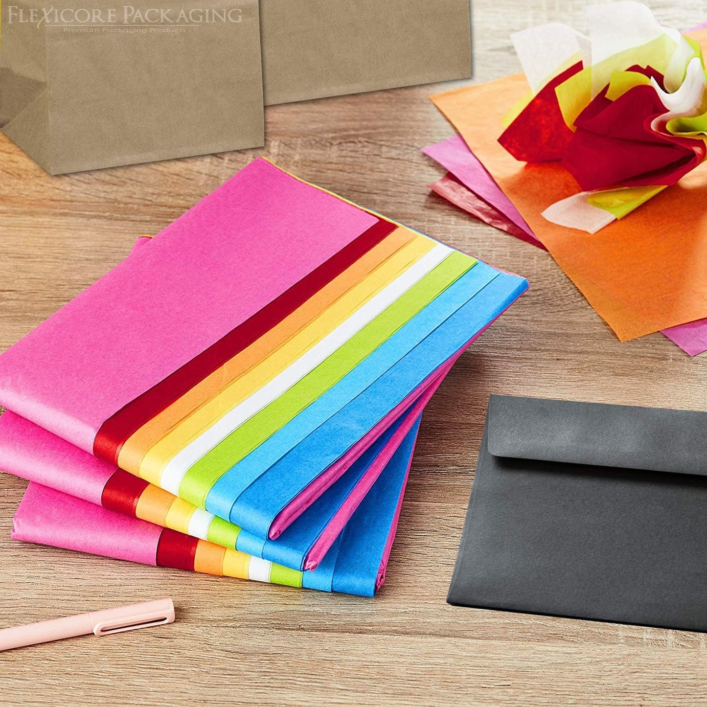 Light Yellow Gift Wrap Tissue Paper | Size: 15 Inch X 20 Inch | Count: 10 Sheets | Color: Light Yellow