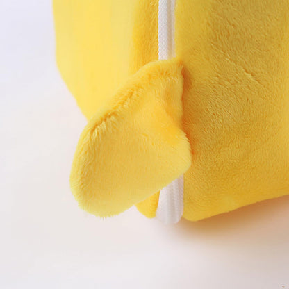 GANAZONO Warm Yellow Cloth Nest Pet Bed for Small Animals and Mice, Multi-Purpose Removable Washable Sleep Bed Suitable for Travel and Floor Use
