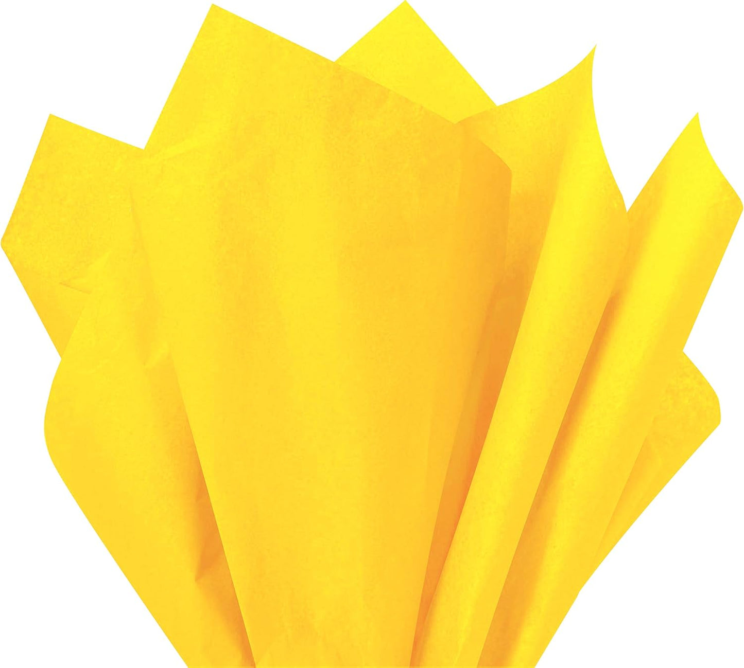 Dandelion Yellow Gift Wrap Tissue Paper Size: 15 Inch X 20 Inch | Count: 100 Sheets | Color: Dandelion