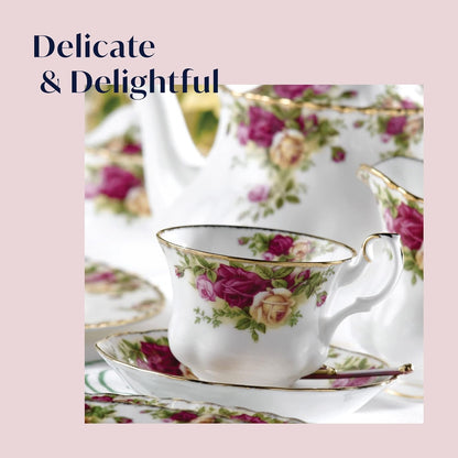 Old Country Roses Teacup & Saucer Set