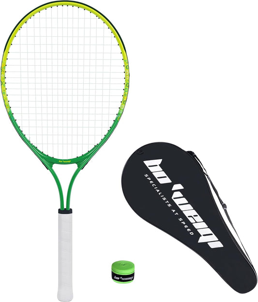 17"-25" Kids Tennis Racket for Aged 2-12 Lightweight Youth Tennis Racquet for Girls and Boys Outdoor/Indoor Sports with 1 Non-Slip Grip and 1 Shoulder Strap Bag Easy Carry
